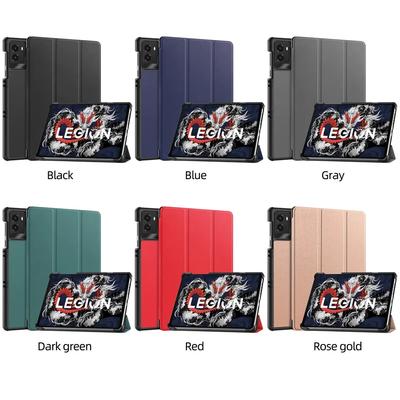Lenovo Legion Y700 2025 3. Nesil 8.8" Tablet İçin Koruyucu Kabuk Legion Y700 2023 Y700 2022 8.8" Üç Katlı Kapaklı Standlı Kılıf