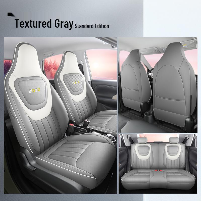 LTCS Wuling Bingo Car Seat Cover: Stylish Sports Leather Cushion for All Seasons