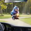 Adorable Acrylic Cartoon Car Accessories With Fragrance Ideal For Holiday Decorations