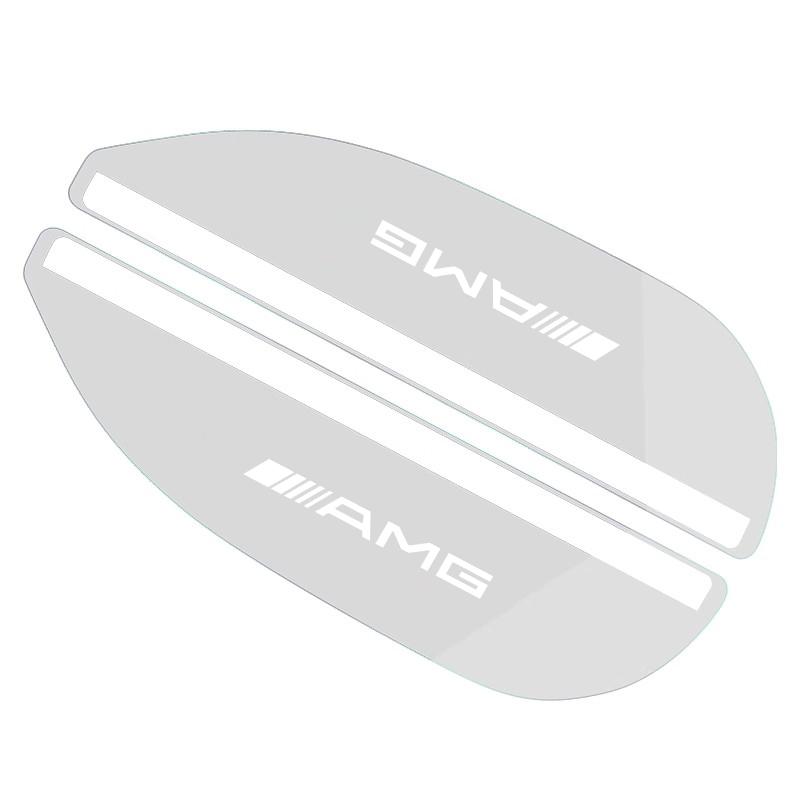 

2Pcs Car Rearview Mirror Block Rainwater Eyebrow Accessories For Mercedes Benz AMG A B C E G CLA W211 W203 W204 C260 E300L A200L