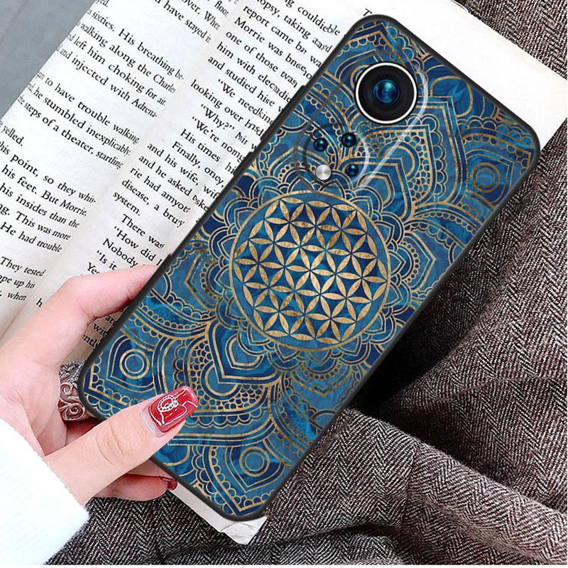 Flower Of Life In Lotus Pastel Case For Honor X9a X8a X7a X6a X6 X7 X8 X9 X8b X9b 50 70 90 Magic 5 Lite Magic 6 Pro Cover