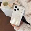 Creative Silver Bow Phone Case for iPhone 16, iPhone 17, and iPhone 17 Pro Max