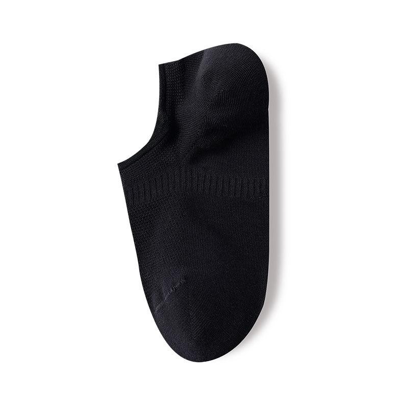 Women's Spring and Summer Thin Mesh Pure Cotton Shallow Mouth Antibacterial Invisible Boat Socks