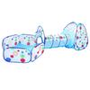 Portable 3 In 1 Kids Play Set Tent Ball Pit Crawling Tunnel Ball Pool Playpen Yard Room Indoor Playground Gift Toy For Children