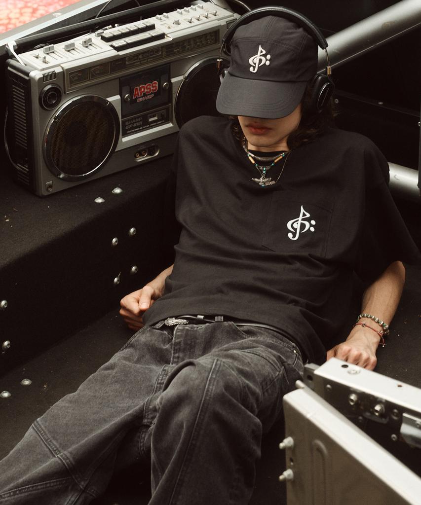 2113 STUDIO Nylon Ball Cap Black