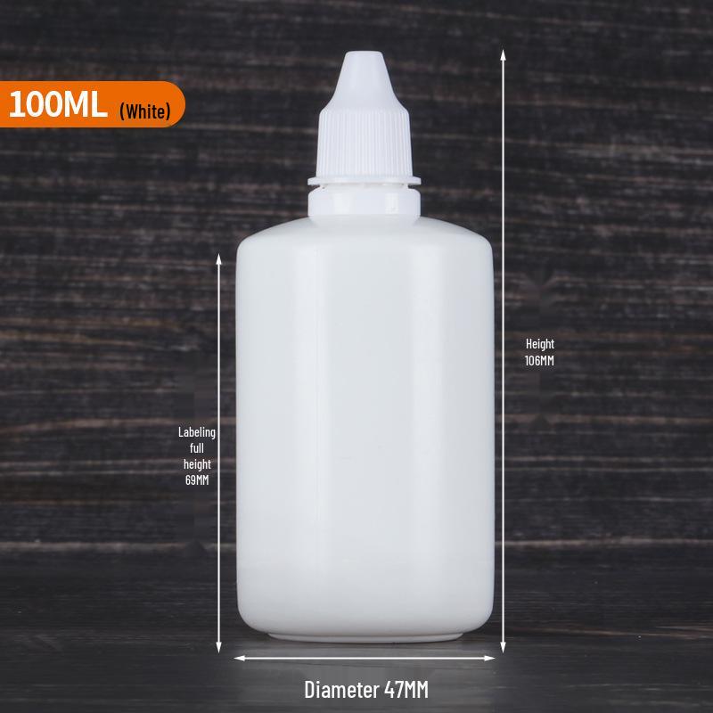 Squeeze Plastic Eye Dropper Bottles: 5ml, 10ml, 20ml for Eye Drops or Ink