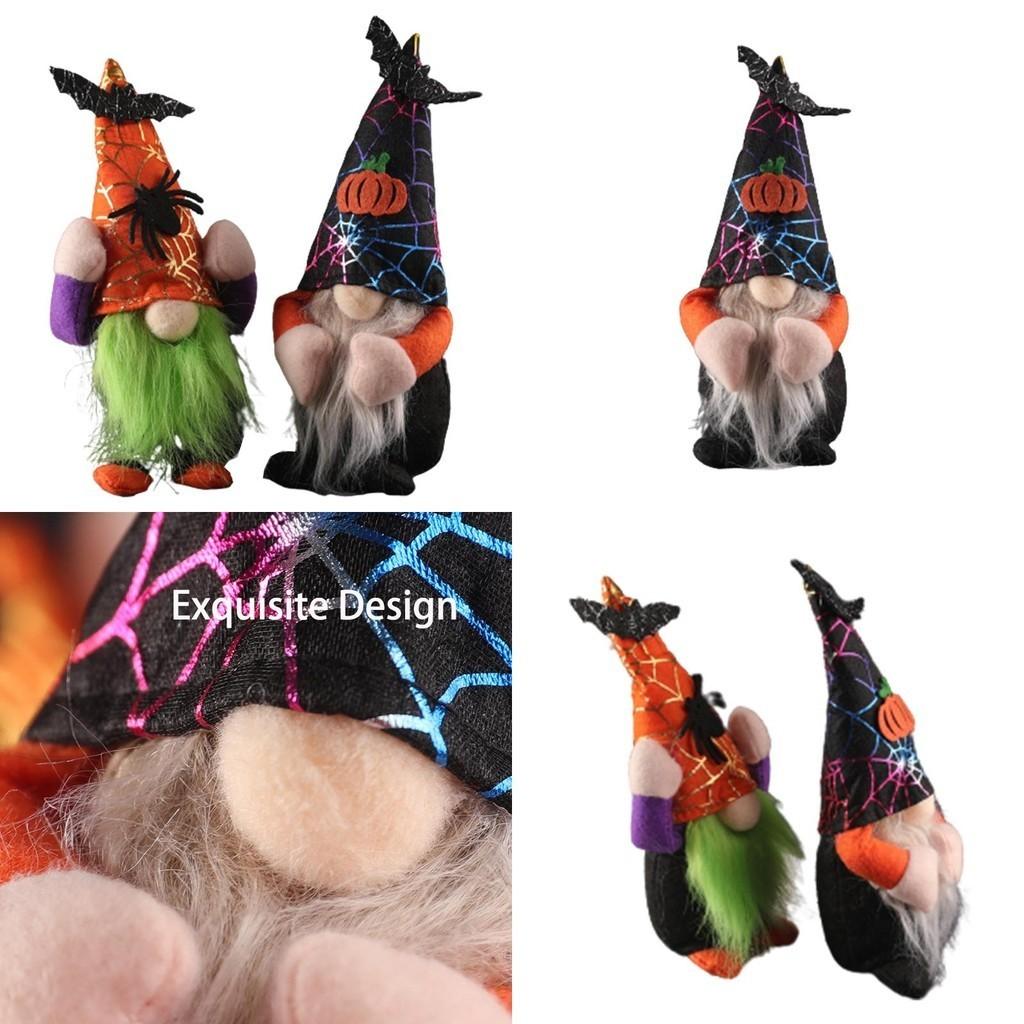 Adorable Halloween Gnomes Plush Toy Figures For Home Decor And Kids' Gifts