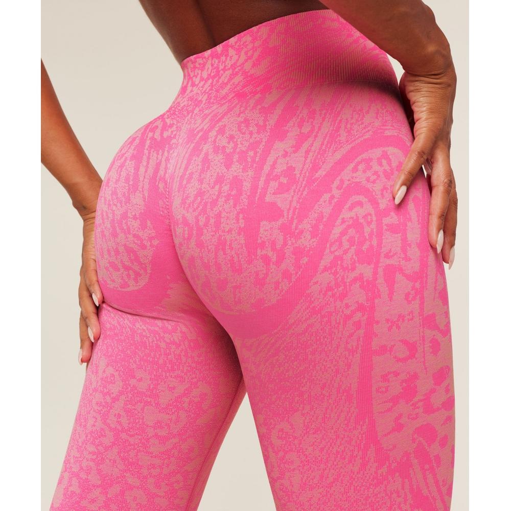 Gymshark Adapt Animal X Whitney Leggings Electric Pink    Sorbet Yellow B6b2k Kdgt