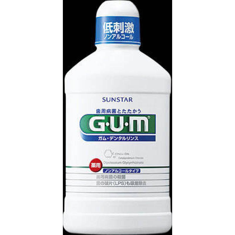 GUM Dental Rinse Non-Alcohol 500ml