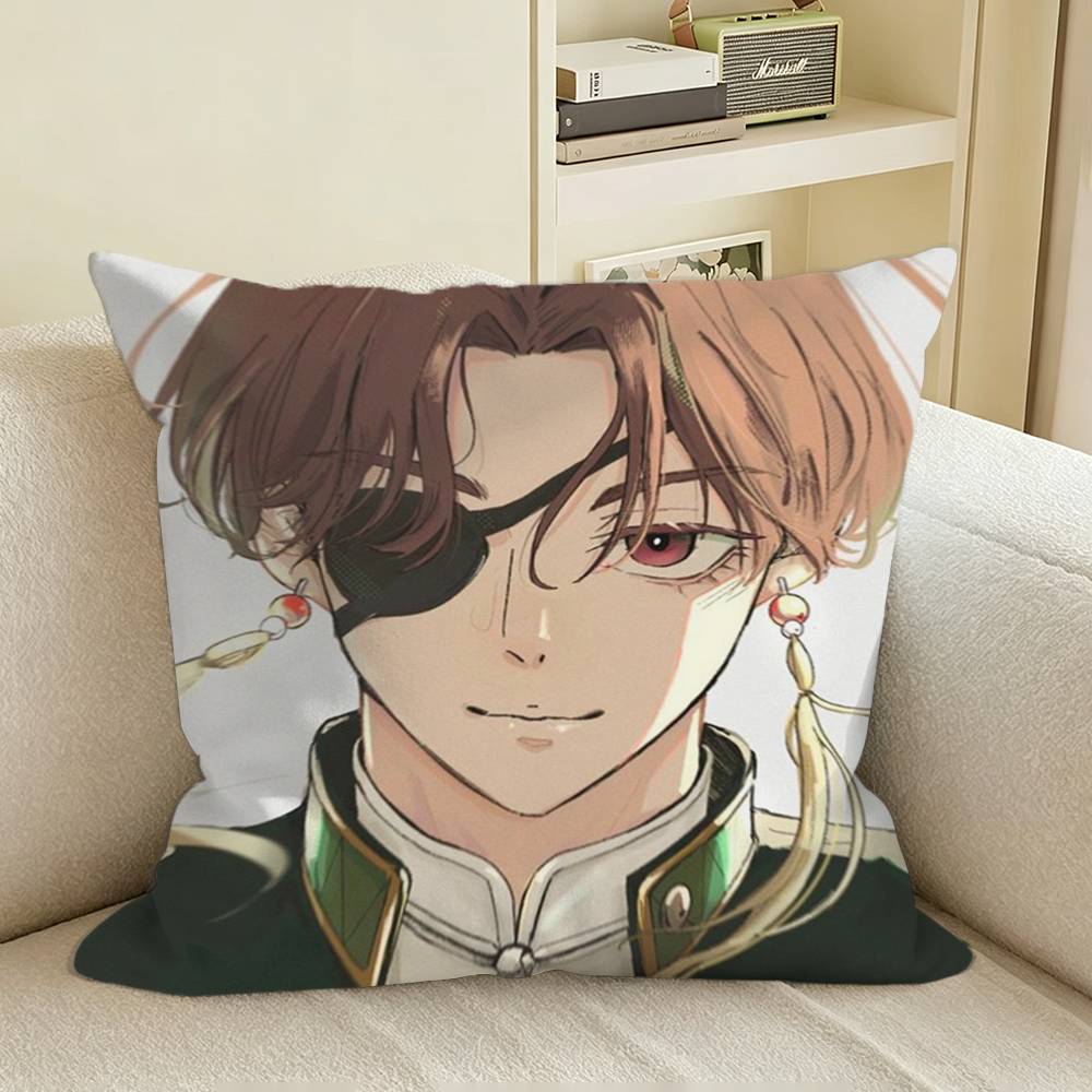 HHayato Suo WWINDBREAKER Square Sofa Pillow Cover Solid Color Living Room Home Decor Cushion Case
