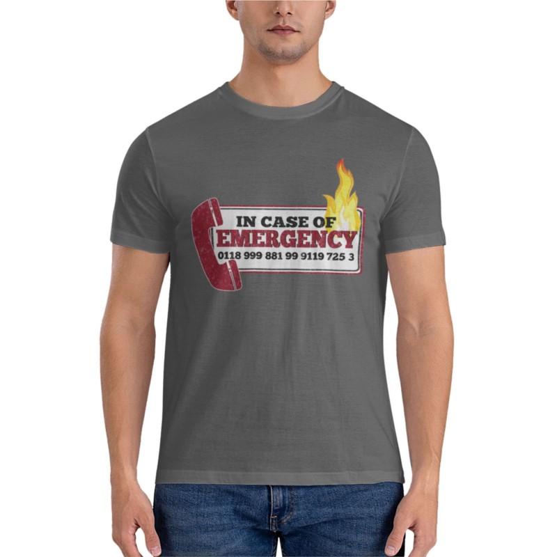 It Crowd Inspired New Emergency Number 0118 999 881 99 9119 725 3 Moss and the Fire Essential TShirt Short tshirt