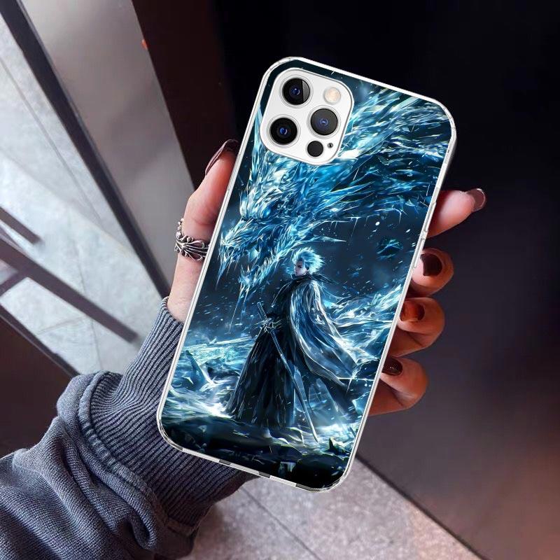 Hitsugaya Toushirou Bleach Phone Case For iPhone 17 Air 11 13 Mini 14 15 Plus 16 12 Pro Max 16E SE 7 8 Pattern Soft TPU Back Cov