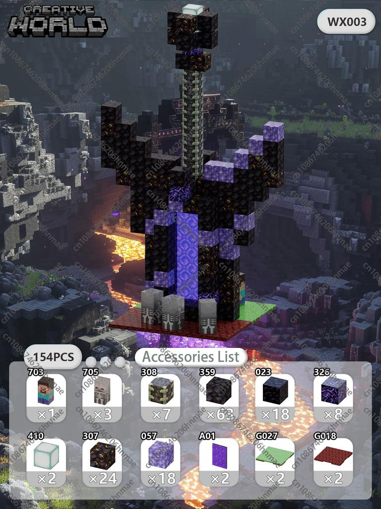 Magnetic Building Blocks Mine World Magnet Cube Set for Boy Girl Kid Age 3+ DIY Pixel Style Model Base Plate STEM Toy Baseplate