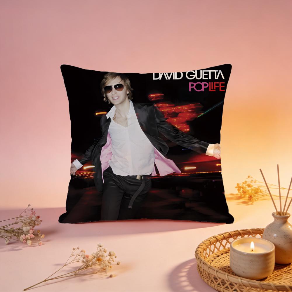 

Popular DDavid Guettaes Cushion Cover Comfortable Durable Pillow Cover MultiScene for Home Office Car Sofa 30X30cm