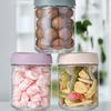 480ml 16oz Food Prep Jars with Lids Food Containers New Yogurt Bowl  for Snack Spice Sugar