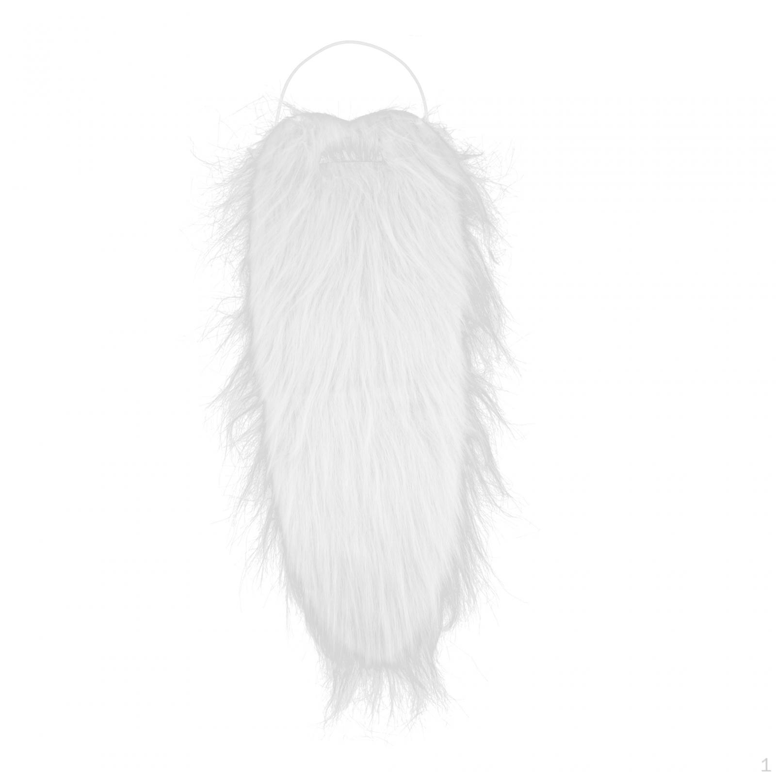 

, Костюм, Искусственная борода на Хэллоуин, Сценические выступления, Взрослые White 60cm