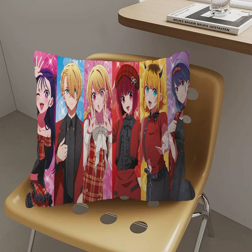 Anime O-Oshi N-No Ko Kissen Anime Kissen Sofa Bett Kopfkissenbezug Kissenbezug 45x45 cm Mode