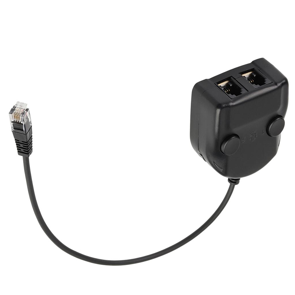 Crystal Headset Telephone Training Box Splitter Adapter Volume Control Intelligent Sound Closed