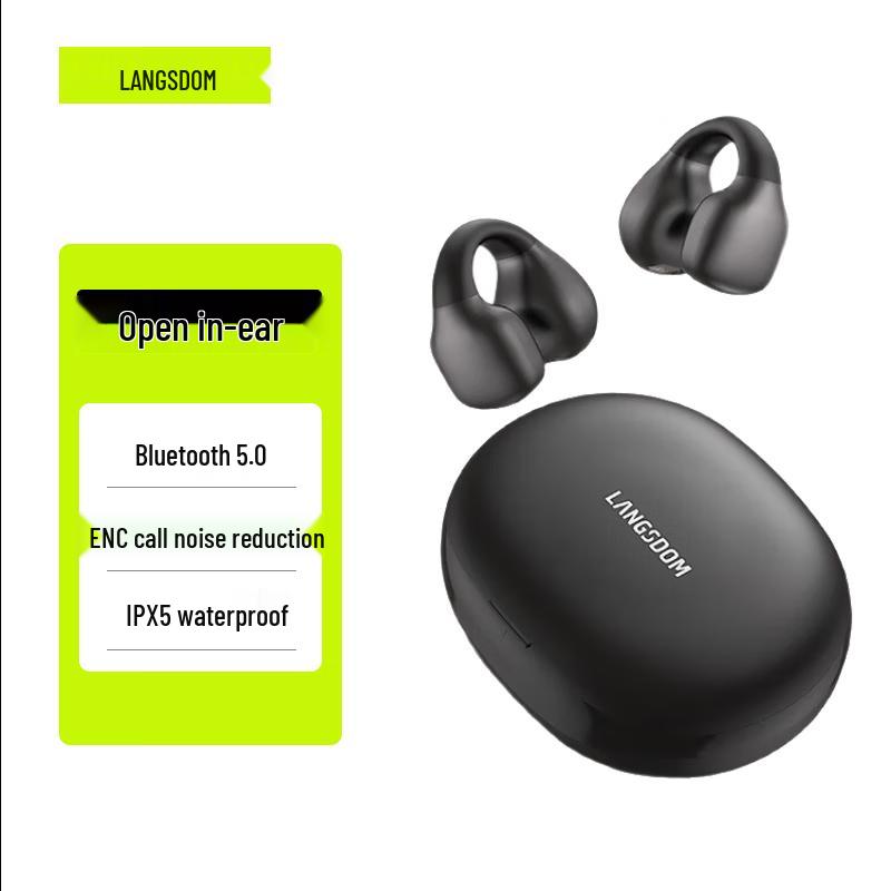 

Lanston TS03 PRO Open-Ear Clip-On Bluetooth Earbuds