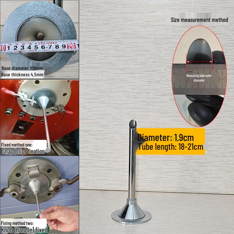 Cotton Filling Machine Accessories: Filling Tube, Small Down Nozzle, Horn, Switch, Air Nozzle, Filling Head.