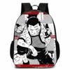 Naruto Peripheral Schoolbag Naruto Sasuke European and American Elementary and Middle School Students Backpack Cartoon Animation Computer Bag