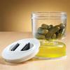 1 Pcs Home Storage Sealed Jar For Pickle Kitchen Wet And Dry Separation Pickle Box Strainer Container Multifu Storages Food