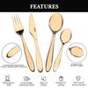 Home & Kitchen Premium Cutlery Set - 24 Pcs (Copper)