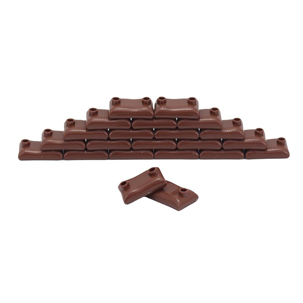 Parts Small Particles Building Block Sandbag Parts Building Block Base Scene Building Block Accessories Ornament
