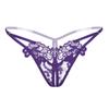Erotic Panties Ladies Crotch Openning Underwear Sexy Embroidered Hollow Out Underpants See-Through  Lingerie Hot Thongs