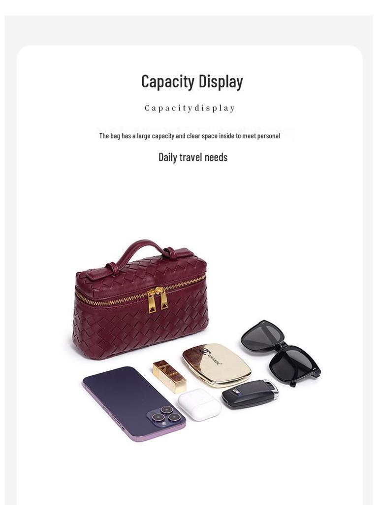 Retro Hand-Woven Crossbody Bag - Spring/Summer Fashion Handbag and Lunch Box Bag