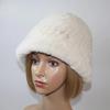 Knitted Winter Women Real Rex Rabbit Fur Hat Natural Warm Rex Rabbit Fur Hats Lady Quality Thick Genuine Rex Rabbit Fur Cap
