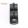 Window Control Switch Wear-proof Easy Installation Front Left GJ6A-66-350A Electric Power Window Control Master Switch for Mazda 6 2003-2005