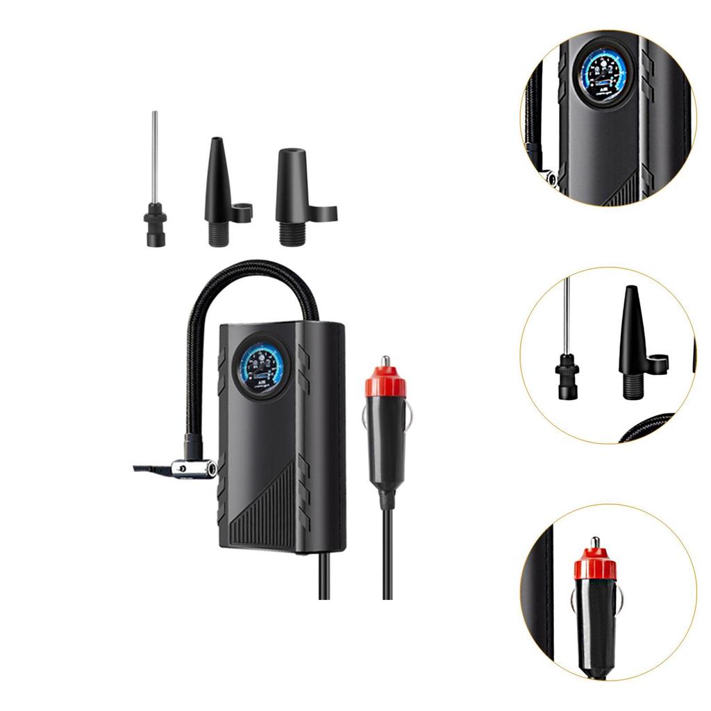 Hot-selling car air pump, sturdy and durable high-performance quick inflation tool suitable for bicycle motorcycle and car tires