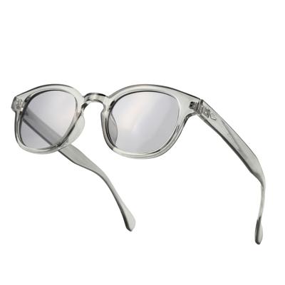 Lunettes de soleil Élégantes Claires Transparentes Grises Gris Monture Transparente Fumé Clair Fumé Wellington Wellington Conduite Protection UV UV400 Ultraviolet