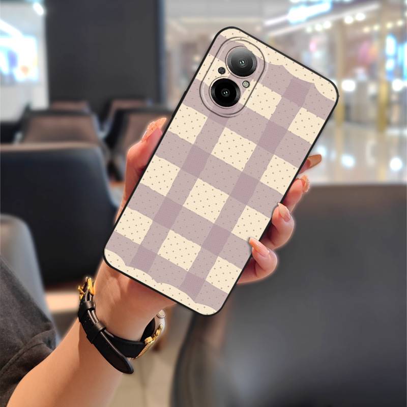 Waterproof Durable Phone Case For Realme C67 4G/Realme12 Lite Dirt-resistant Cartoon Graffiti Anti-knock Silicone TPU