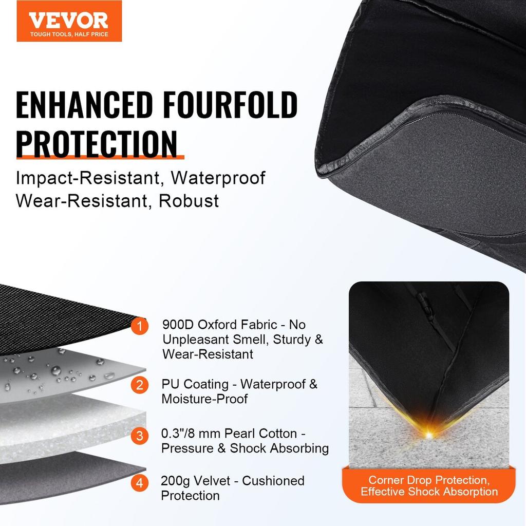 Telescope Case 760 Mm Multipurpose Shock-Absorbent Telescope Storage Bag