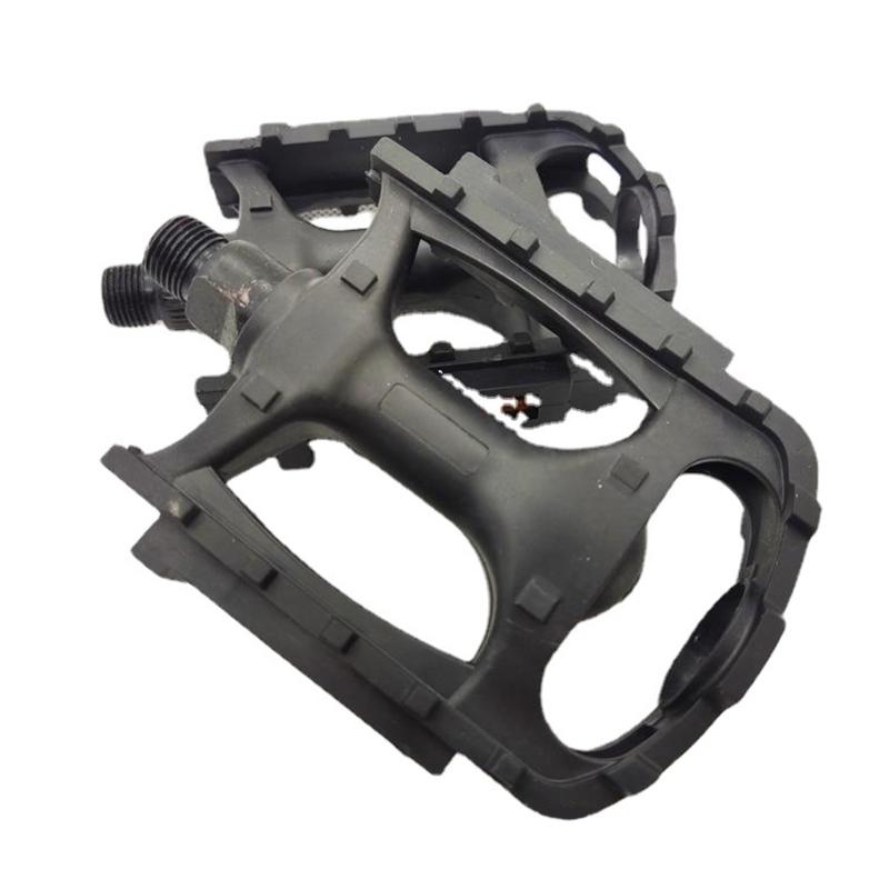 Pedals Bicycles Plastic Nonslip Wide Platform Bikes Pedals 9/16Inch Bearing Waterproof Dustproof Mountain Bikes Pedals