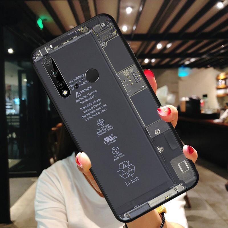 

Чехол для телефона Huawei P50 Pro P30 P40 Lite P40Pro P20 lite Mate 20 Pro Nova Y70 Y90 9 SE P, плата смарт-батареи, принципиально P Smart 2021