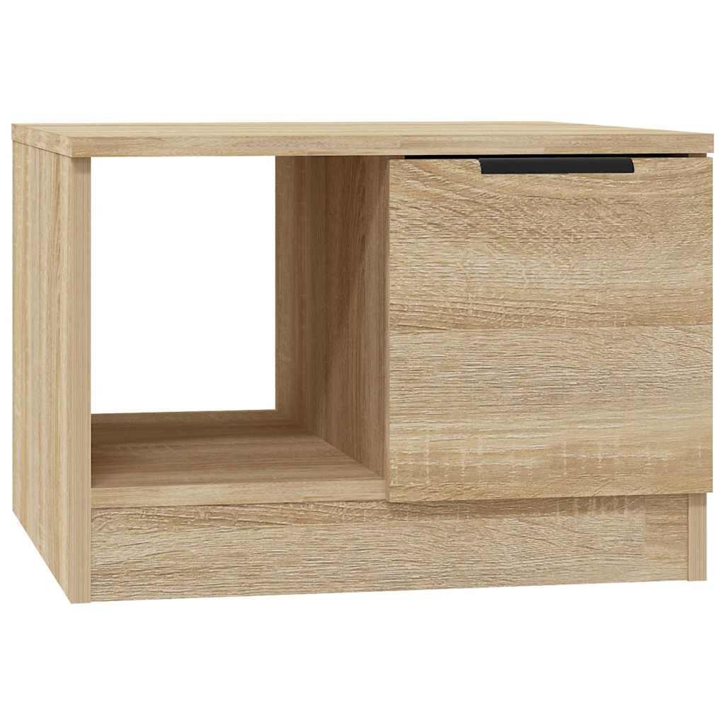 Coffee Table Sonoma Oak 50x50x36 cm Particle Board