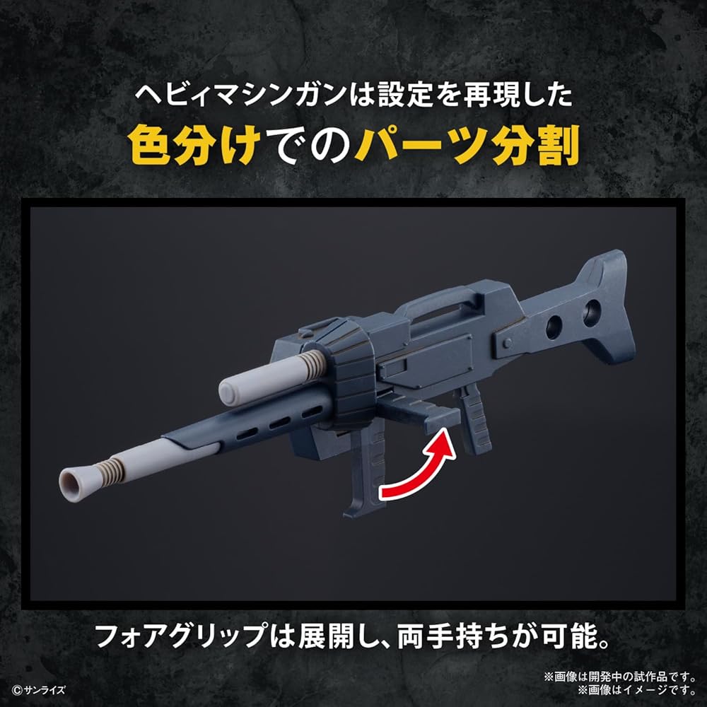 Bandai Spirits HG Scopedog Color-Coded Plastic Model Kit 1/24 Scale Military Figure