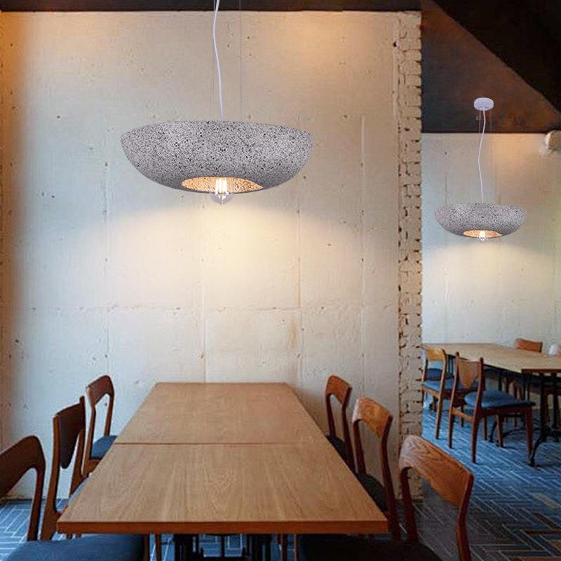 Modern Black Pumpkin Hanging Ceiling Chandelier for Living Dining Room Japanese Style Wabi Sabi Round Pendant Lamp above Table