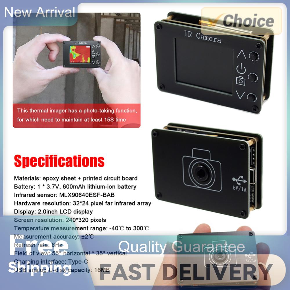 

Infrared Temperature Sensor 1.8 Inch Temperature Tester 160*120 Pixel TFT Screen Portable for Household/industrial Use China Mainland