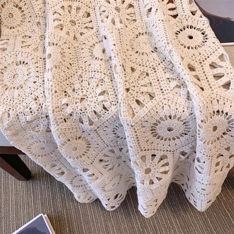 Sexy Lace Knitting Dress Women Hollow Out Long Vest Summer Loose Basic Tops O Neck Tees Dimanaf Style New