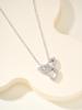 12 Minute Horse Eye Diamond Clover Pendant Diamond Necklace 18k Thick Gold Electroplated Daily Wear, Gift Banquet