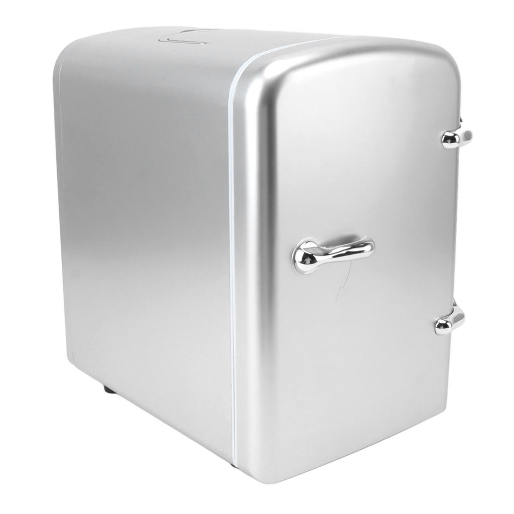 Minikjøleskap 36W 4L 6bokser Kapasitet Bærbart reisebilkjøleskap Kjøler og varmere Lav støy med