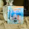1/6PCS Oil Paintings Series Fridge Magnets Oil Paintings Theme Acrylic Magnetic Sticker Diy 3D Refrigerator Magnets