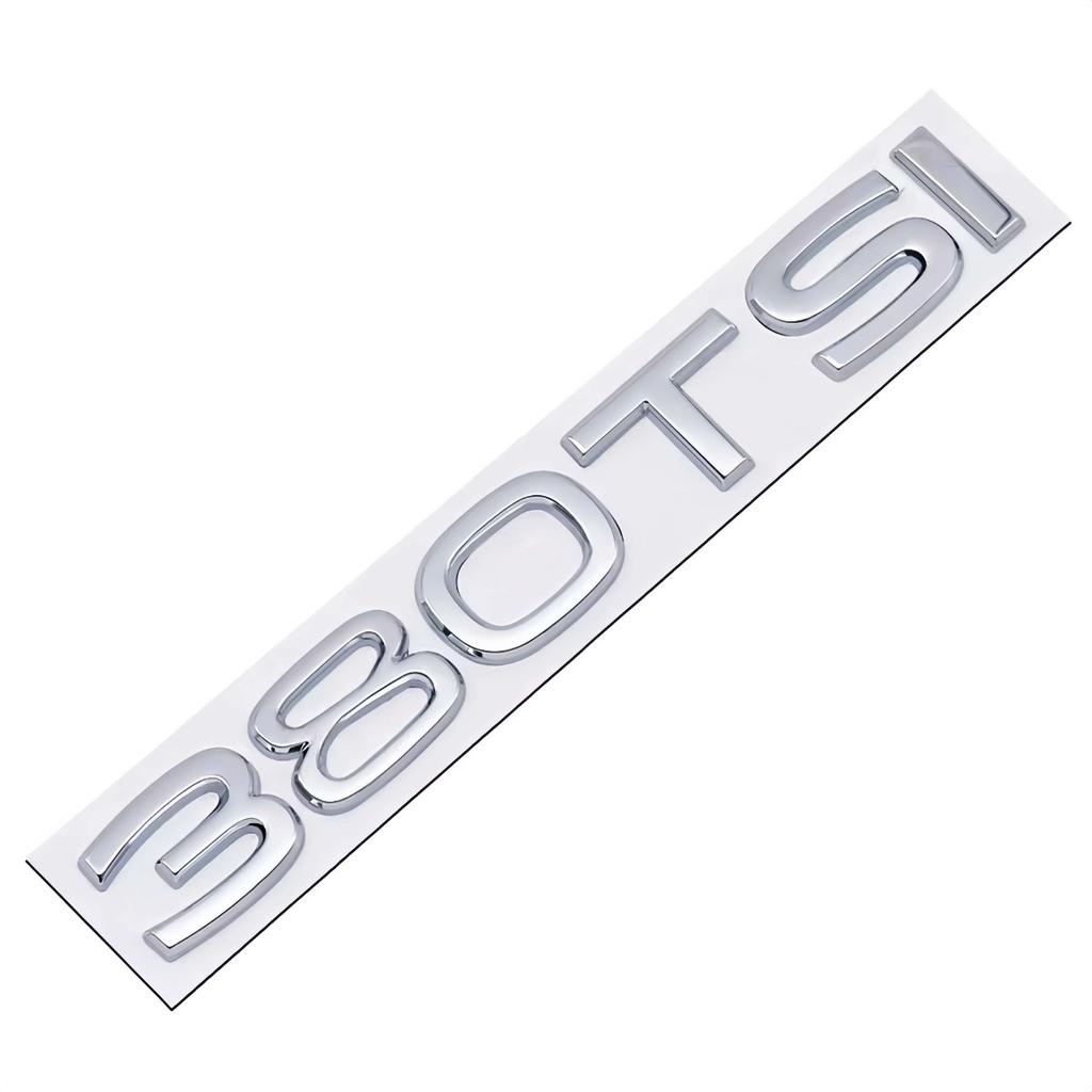3D Metal 4MOTION 230TSI 280TSI 330TSI 380TSI Logo Badge Sticker Car Rear Trunk Emblem Decal
