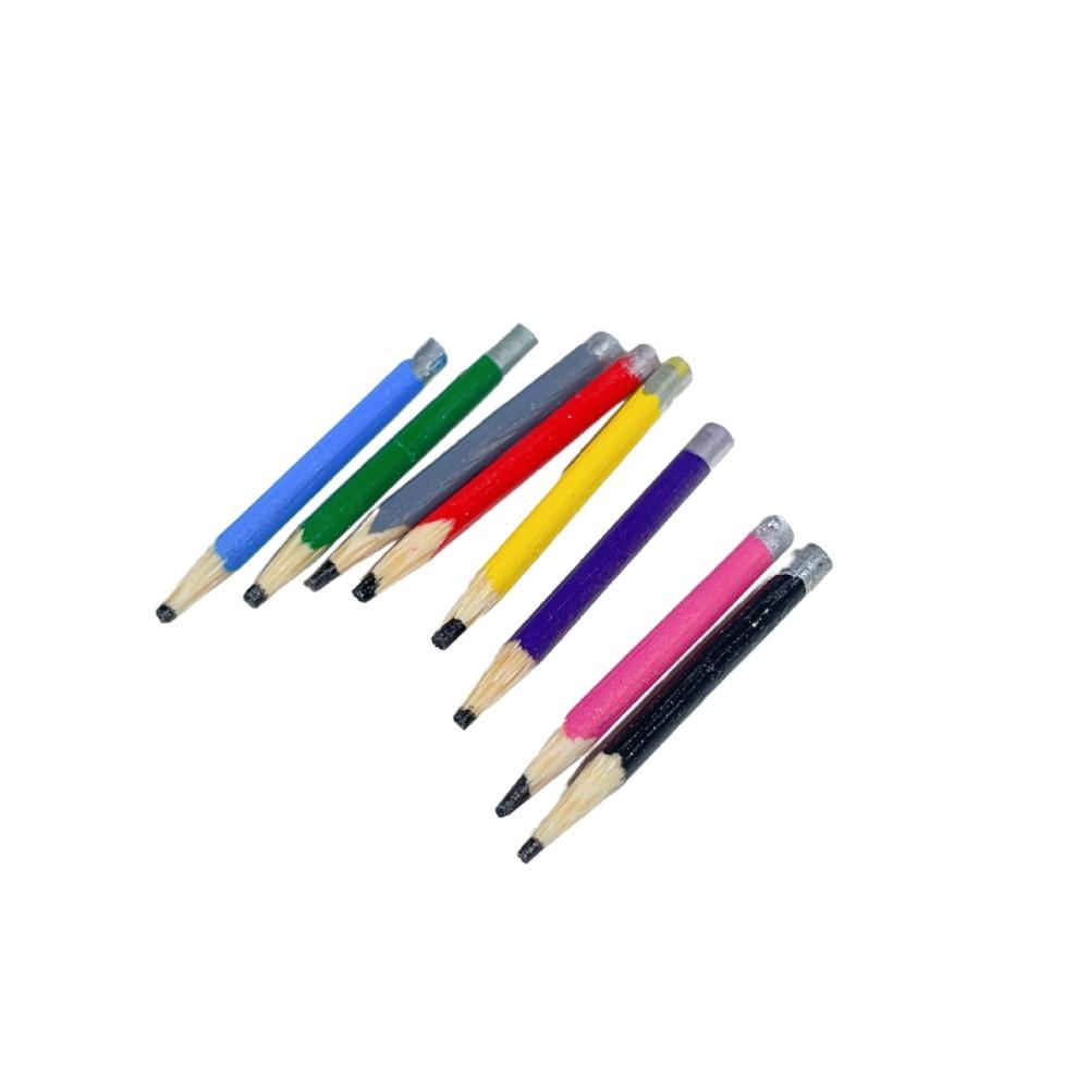 Simulation Dollhouse Pencils Pretend Play Miniature Pen Mini Colored Pencils  Home Decor
