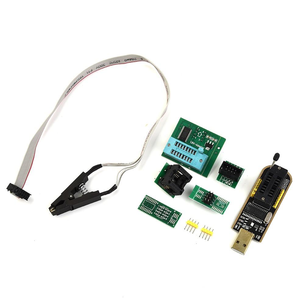 1.8V Adaptér Programátor USB Série 24/25 Pro Klip SOIC8 Pro Zapisovač EEPROM BIOS CH341A
