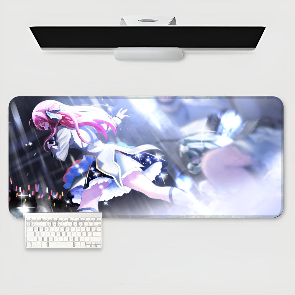 Zombie Land Saga Mouse Pad game teclado XXL Mouse Pad Large Computer Laptop Non-slip Keyboard Desk Mat Mousepad